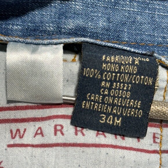 Vintage Girbaud Marithé & François Denim Cargo Shorts Streetwear M+Fg Accent 34" - Picture 4 of 11